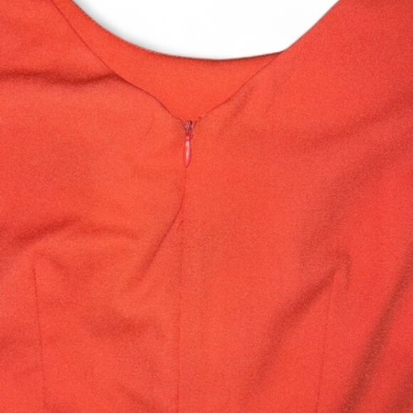 Darling London Women’s Workwear Business Coral Dress Waist Sheath Sz Medium NWT - Picture 6 of 6
